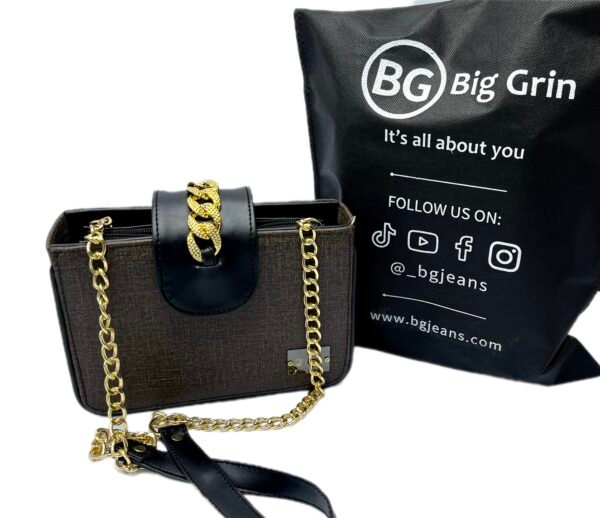 BG Handbag-Brown/Black - Image 2